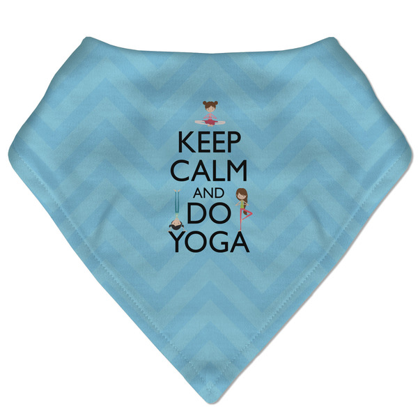 Custom Keep Calm & Do Yoga Bandana Bib