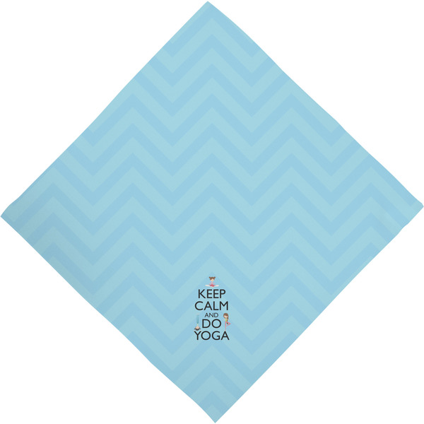Keep Calm & Do Yoga Bandana - Full View