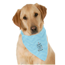Keep Calm & Do Yoga Dog Bandana Scarf