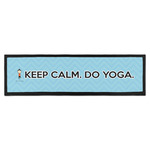 Keep Calm & Do Yoga Bar Mat - Large