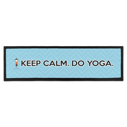 Keep Calm & Do Yoga Bar Mat