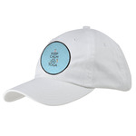 Keep Calm & Do Yoga Baseball Cap - White