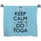 Keep Calm & Do Yoga Bath Towel (Personalized)