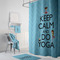 Keep Calm & Do Yoga Bath Towel Sets - 3-piece - In Context