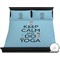 Keep Calm & Do Yoga Bedding Set (King) - Duvet