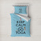 Keep Calm & Do Yoga Bedding Set- Twin Lifestyle - Duvet
