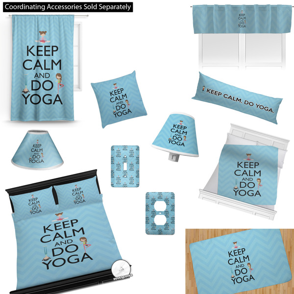 Keep Calm & Do Yoga Bedroom Decor & Accessories2