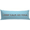 Keep Calm & Do Yoga Body Pillow Case