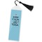Keep Calm & Do Yoga Bookmark with tassel - Flat