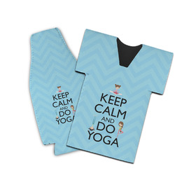 Keep Calm & Do Yoga Bottle Cooler