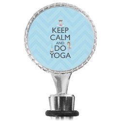 Keep Calm & Do Yoga Wine Bottle Stopper
