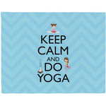 Keep Calm & Do Yoga Woven Fabric Placemat - Twill