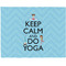 Keep Calm & Do Yoga Burlap Placemat