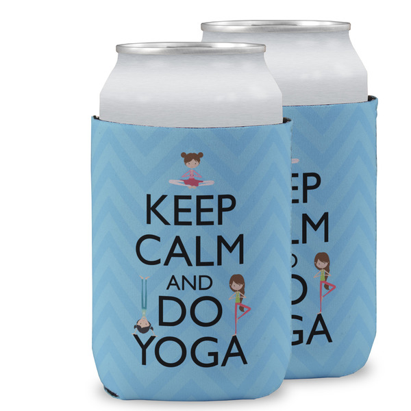 Custom Keep Calm & Do Yoga Can Cooler (12 oz)