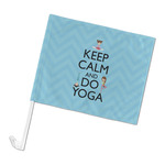 Keep Calm & Do Yoga Car Flag