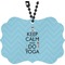 Keep Calm & Do Yoga Rear View Mirror Decor