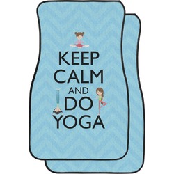 Keep Calm & Do Yoga Car Floor Mats