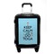 Keep Calm & Do Yoga Carry On Hard Shell Suitcase - Front