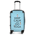 Keep Calm & Do Yoga Suitcase - 20" Carry On
