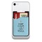 Keep Calm & Do Yoga Cell Phone Credit Card Holder w/ Phone