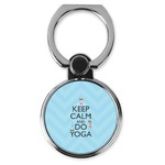 Keep Calm & Do Yoga Cell Phone Ring Stand & Holder