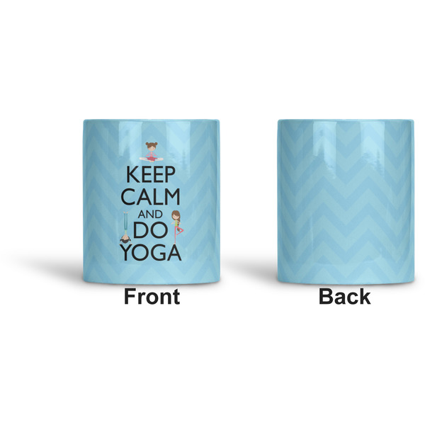 Keep Calm & Do Yoga Ceramic Pen Holder - Apvl