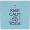 Keep Calm & Do Yoga Ceramic Tile Hot Pad