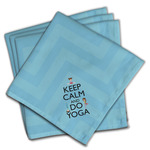 Keep Calm & Do Yoga Cloth Napkins (Set of 4)