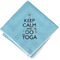 Keep Calm & Do Yoga Cloth Napkin