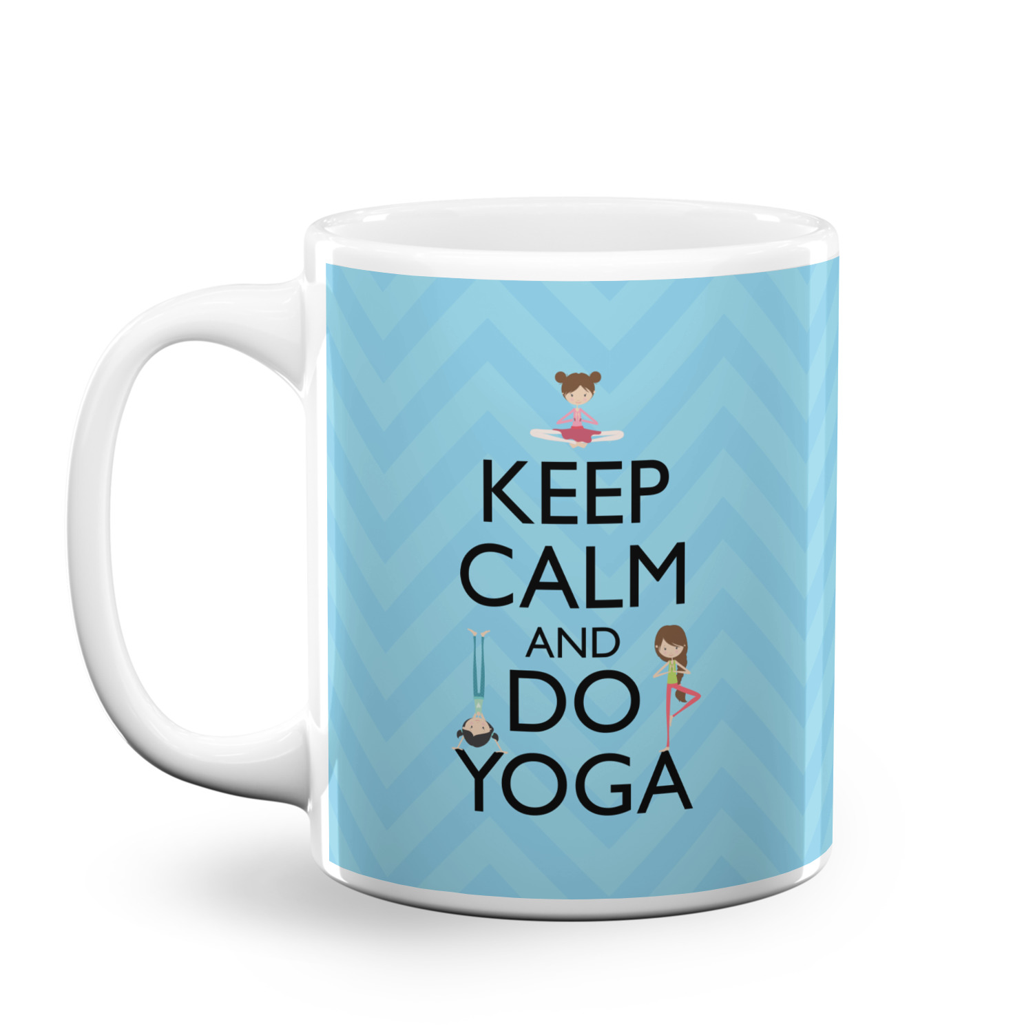 Custom Keep Calm & Do Yoga Coffee Mug