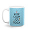 Keep Calm & Do Yoga Coffee Mug - 11 oz - White