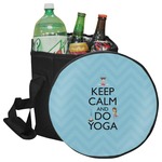 Keep Calm & Do Yoga Collapsible Cooler & Seat