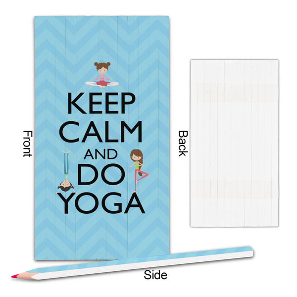 Keep Calm & Do Yoga Colored Pencils - Approval