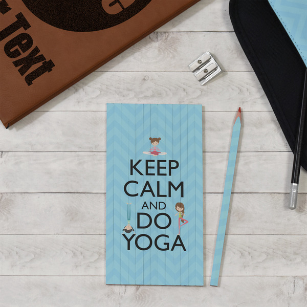 Keep Calm & Do Yoga Colored Pencils - In Context