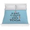 Keep Calm & Do Yoga Comforter (King)
