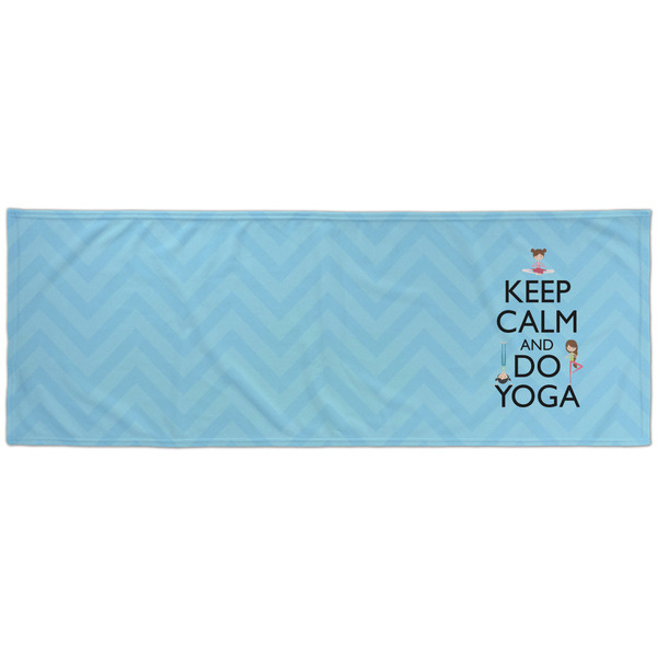 Keep Calm & Do Yoga Cooling Towel- Approval