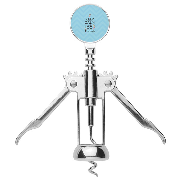 Keep Calm & Do Yoga Corkscrew - Alt