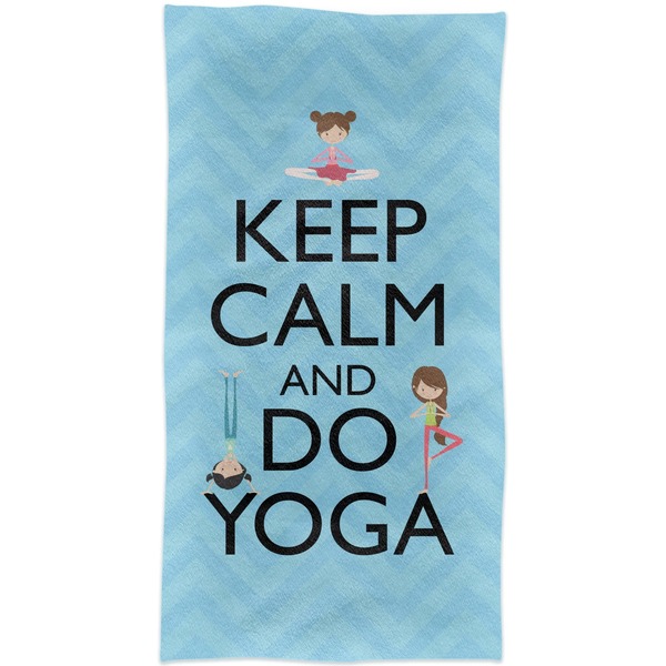 Keep Calm & Do Yoga Crib Comforter/Quilt - Apvl