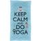 Keep Calm & Do Yoga Crib Comforter/Quilt - Apvl