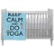 Keep Calm & Do Yoga Crib - Profile