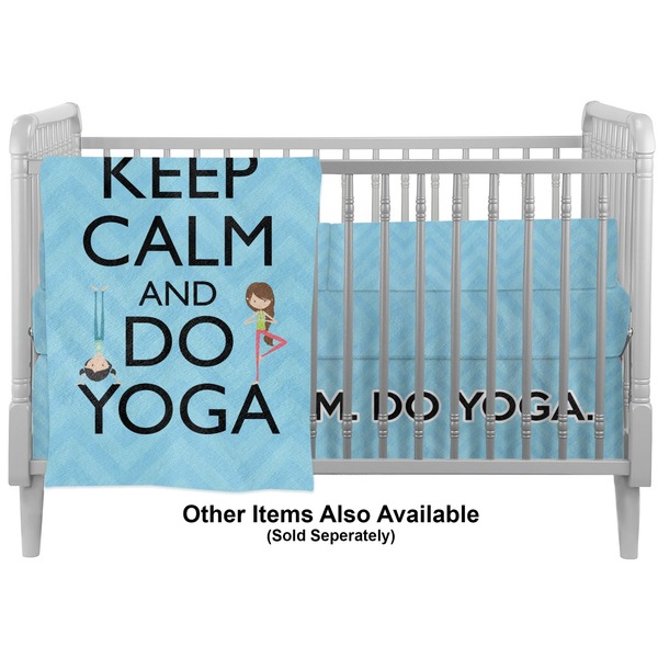 Keep Calm & Do Yoga Crib - Profile Sold Seperately