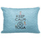 Keep Calm & Do Yoga Decorative Baby Pillowcase - 16"x12"
