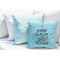 Keep Calm & Do Yoga Decorative Pillow Case - LIFESTYLE 2