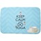 Keep Calm & Do Yoga Dish Drying Mat
