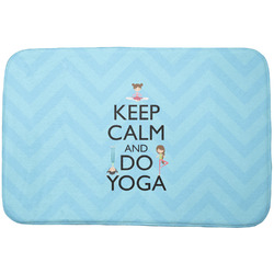 Keep Calm & Do Yoga Dish Drying Mat