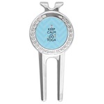 Keep Calm & Do Yoga Golf Divot Tool & Ball Marker