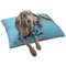 Keep Calm & Do Yoga Dog Bed - Large LIFESTYLE