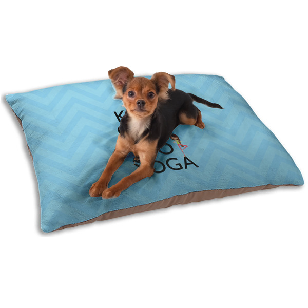 Custom Keep Calm & Do Yoga Dog Bed - Small