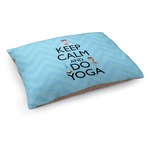 Keep Calm & Do Yoga Dog Bed - Medium