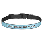 Keep Calm & Do Yoga Dog Collar